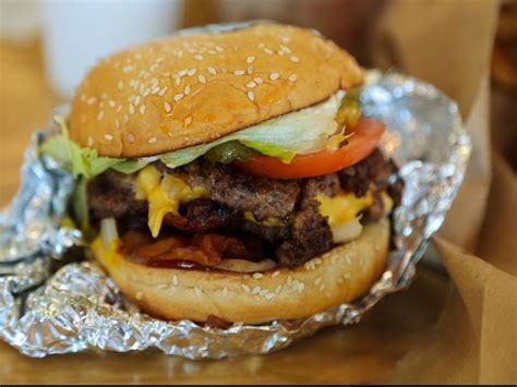 How Much Protein Is In A Five Guys Burger - Burger Poster