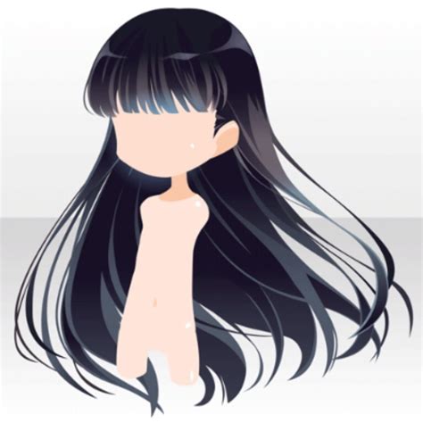 Image - (Hairstyle) Cool Breeze Straight Long Hair ver.A black.jpg ...