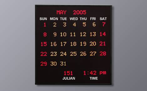 LED Digital Clock | Digital Display Systems - DDS