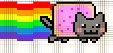 Nyan Cross Stitch Pattern by moonprincessluna on DeviantArt | Geeky cross stitch patterns, Cross ...