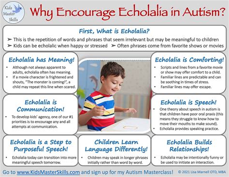 Encourage Echolalia in Autism