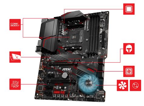 MSI MPG X570 GAMING PLUS AMD Socket AM4 Motherboard - MPG X570 GAMING ...