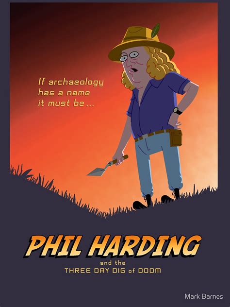 "Phil Harding - Time Team" T-shirt by bfgi | Redbubble