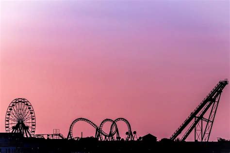 Ocean City Sunset Skyline : r/maryland