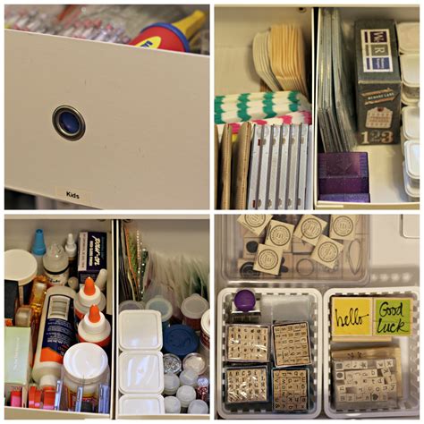 Craft Supplies Storage - Organize and Decorate Everything