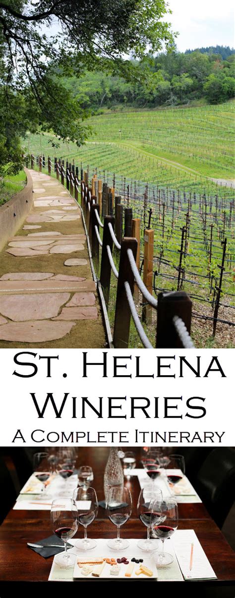 St. Helena Wineries Itinerary for 1 Day of Wine Tasting | Luci's Morsels