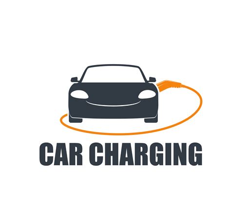 Electric car charging icon with battery charger 11592537 Vector Art at ...