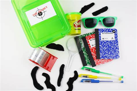 DIY Kids Spy Kit and Fingerprint Craft - The Crafting Chicks