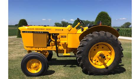 1967 John Deere 3020 Standard Factory Yellow at Davenport 2019 as S55 ...