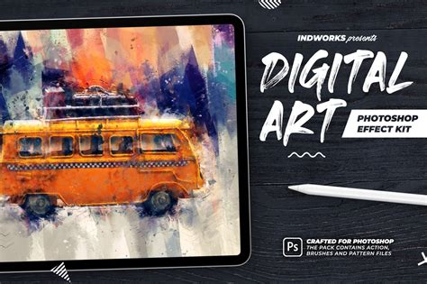 Digital Art Photoshop Effect Kit on Behance