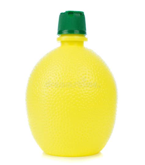 A Plastic Squeeze Bottle of Concentrated Lemon Juice Stock Photo - Image of color, liquid: 180352128