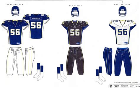 Minnesota Vikings rejected these uniform designs -- Uni Watch