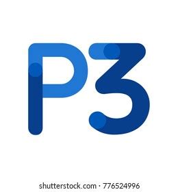 P3 Letter Logo Vector (.AI) Free Download