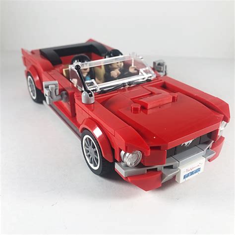 Lego® Instructions 1965 FORD Mustang VARIABLE BUILD