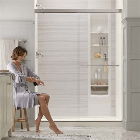 Walk In Showers Shower Enclosure Kits KOHLER LuxStone, 56% OFF