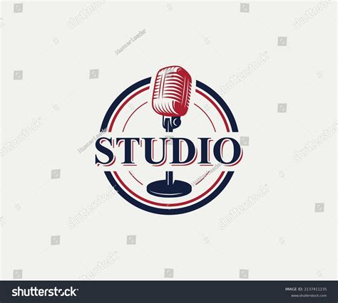 Record Studio Vector Logo Design Template Stock Vector (Royalty Free ...