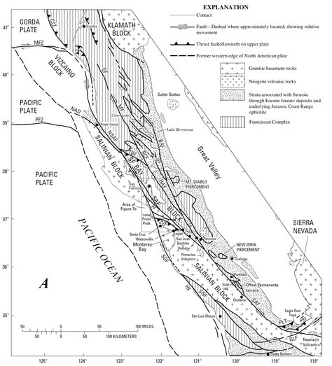 1989 Loma Prieta Earthquake Map Highway Collapse - Map