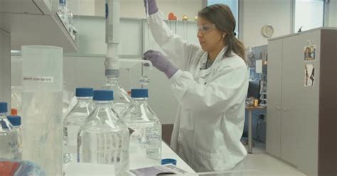 Scientist working in a pharmaceutical laboratory conducting experiments, Stock Video - Envato ...