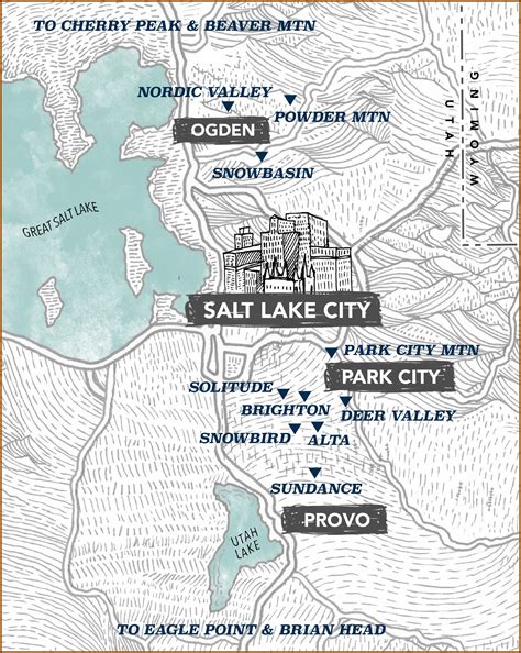 Ski Resorts In Utah Map - map : Resume Examples #4x2vXzqlY5