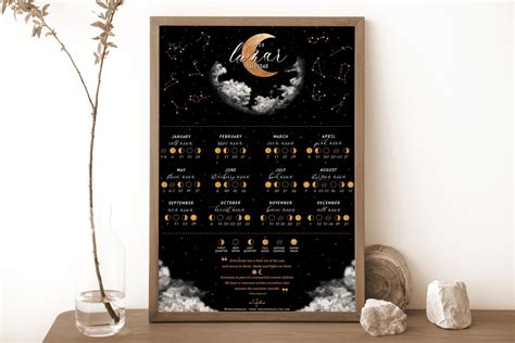 Calendario Lunar Creciente 2023 Calendario Gratis - Riset