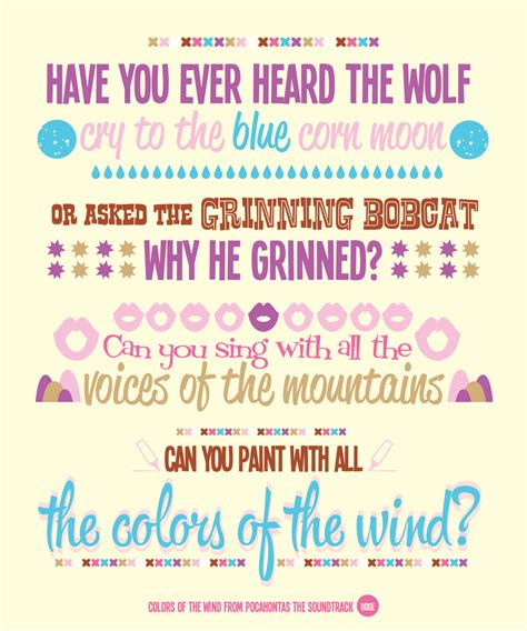 Best 25+ Pocahontas colors of the wind ideas on Pinterest | Disney song ...