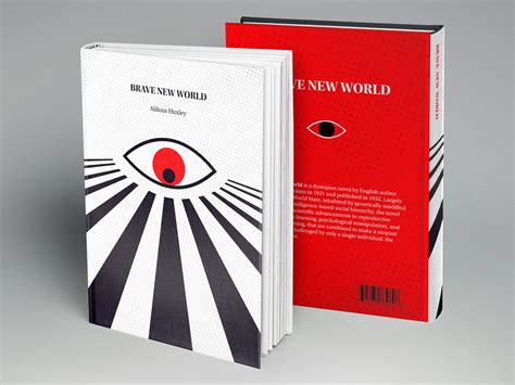 'Brave New World' book cover re-design by Andrew Keller on Dribbble