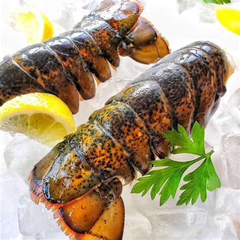 Buy Maine Cold Water Lobster Tails 8/10oz - Buy Lobster Tails Online - All Fresh Seafood