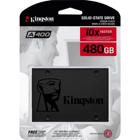 Kingston A400 Disque Dur Ssd 480GO 6GB/S