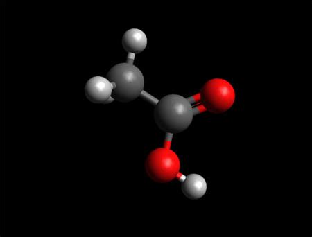 Acetic Acid Molecule