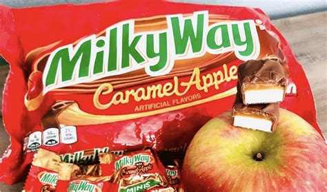 Milky Way Caramel Apple Minis Are Here and I'm Obsessed