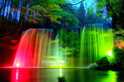 Rainbow Waterfall Wallpapers - Top Free Rainbow Waterfall Backgrounds - WallpaperAccess