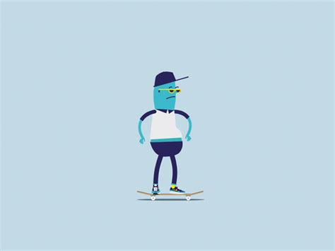 Skateboard tricks by NACO Productions on Dribbble