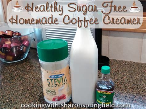 Healthy Coffee Creamer | Cooking With Sharon Springfield