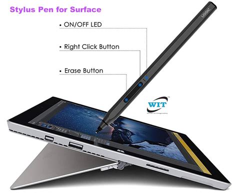 4 Surface Book drawing writing 5 4096 pressure level stylus pens Surface Pro 6 Quick delivery ...