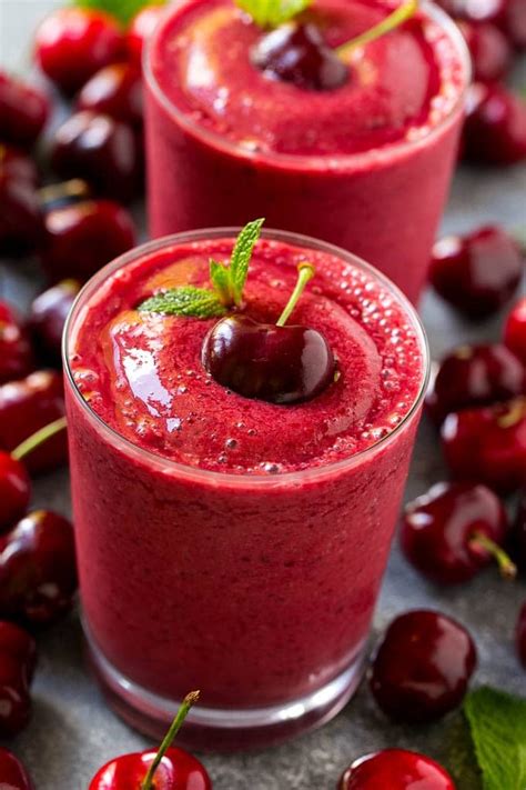 Cherry Smoothie | Kid-Friendly Smoothie Recipes | POPSUGAR Family Photo 16