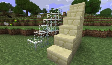 Why don't we have these yet? [Sandstone + Glass stairs] : Minecraft