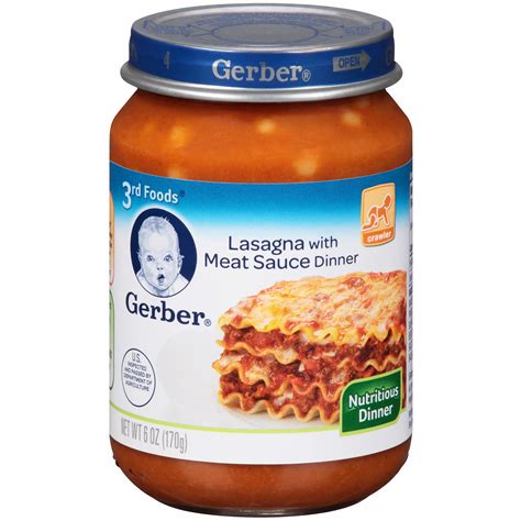 Gerber 3rd Foods Lasagna with Meat Sauce Dinner - Shop Baby Food at H-E-B