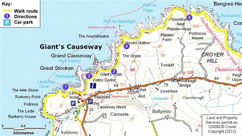 Elsa Dunn Berita: Giant's Causeway Map