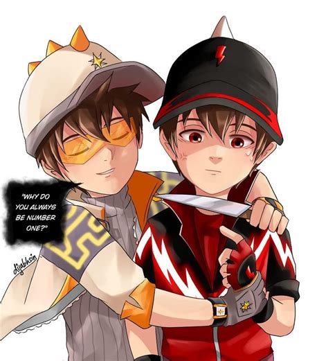 dija on Instagram: “ahh yeah i just tried reference😵 . #boboiboyfanart ...