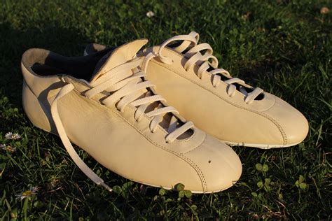 Free Images : shoe, white, yellow, sports equipment, sneakers, footwear, classic, football boots ...