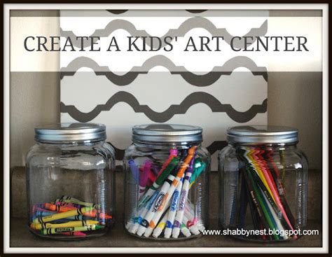 Simple Clutter-Buster: A Kids' Art Center~ - Wendy Hyde Lifestyle