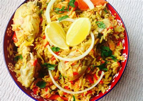 Mughlai Chicken Biryani Recipe by Beula Pandian Thomas - Cookpad