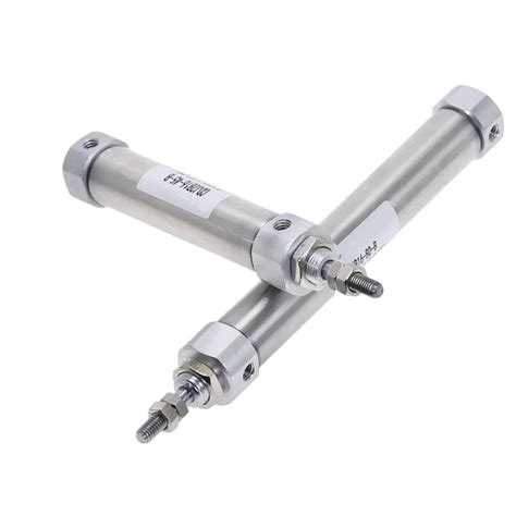 CDJ2B Type Mini Pneumatic Air Cylinder Double Acting Single Rod 16mm Bore 10~150mm Stroke ...