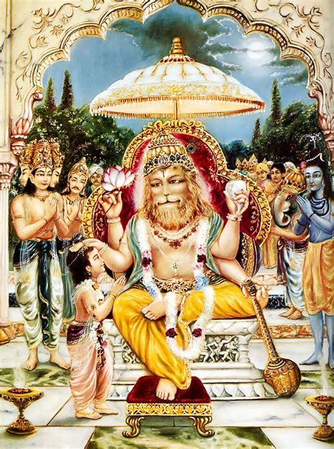 Sri Narasimha Yajna (Narasimha name mantras to be chanted during the Narasimha rite)