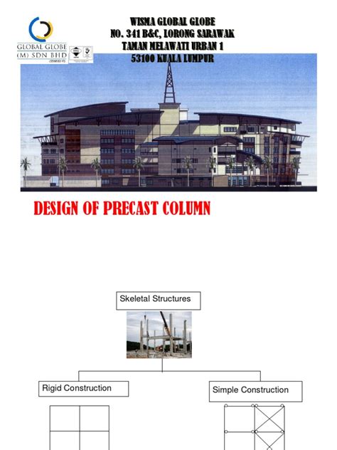 Design of Precast Column PDF | PDF | Stiffness | Beam (Structure)