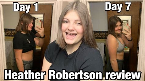 heather robertson results trying heather roberstons 7 day home workout ...