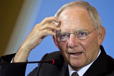 Q&A With German Finance Minister Wolfgang Schäuble - WSJ