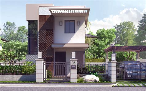 Primary Floor Plan Filipino Low Cost 2 Storey House Design Awesome ...