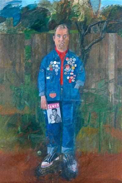 Self-Portrait with Badges, 1961 - Peter Blake - WikiArt.org