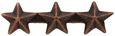 Ribbon Device, 3/16 Bronze Star 3-On